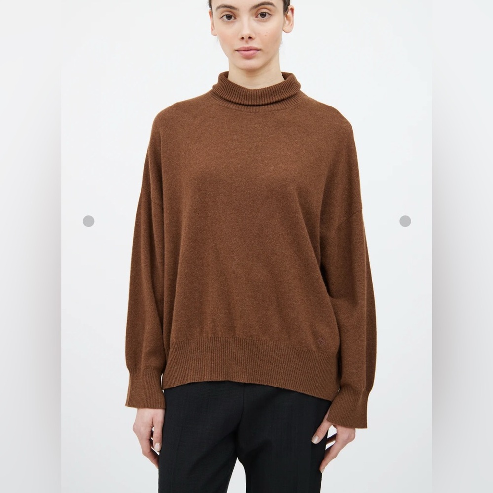 Loulou Studio | Murano Sweater | Warm Brown | S